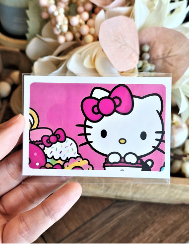 برچسب کارت هلو کیتی