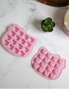 قالب شکلات هلو کیتی