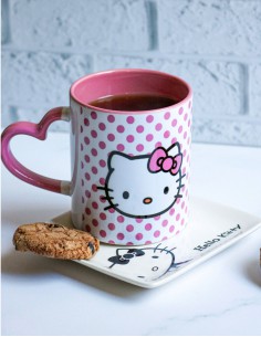 ماگ دسته قلبی هلوکیتی