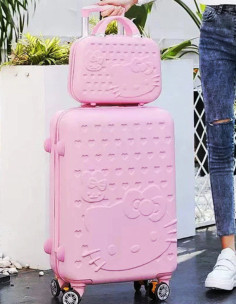 چمدان مسافرتی دخترانه هلو کیتی