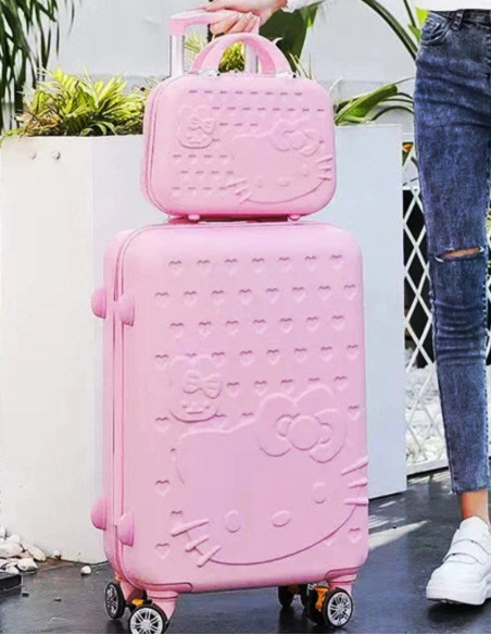 چمدان مسافرتی دخترانه هلو کیتی