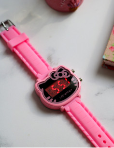 ساعت مچی دخترانه دیجیتالی هلو کیتی