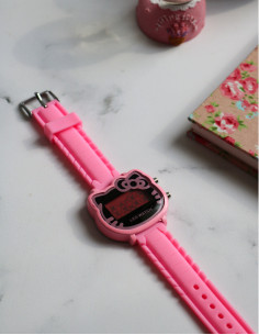 ساعت مچی دخترانه دیجیتالی هلو کیتی 2