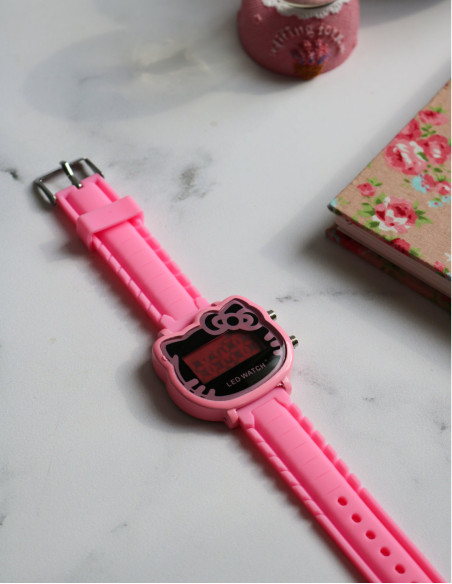 ساعت مچی دخترانه دیجیتالی هلو کیتی