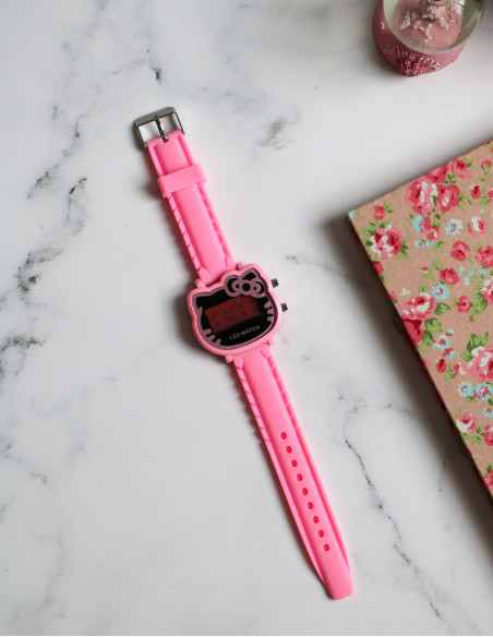 ساعت مچی دخترانه دیجیتالی هلو کیتی