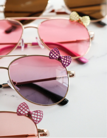 عینک دخترانه فانتزی آفتابی هلو کیتی