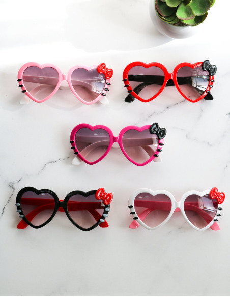 عینک دخترانه فانتزی آفتابی هلو کیتی