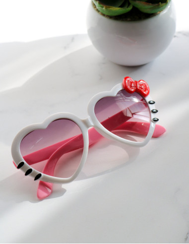 عینک دخترانه فانتزی آفتابی هلو کیتی