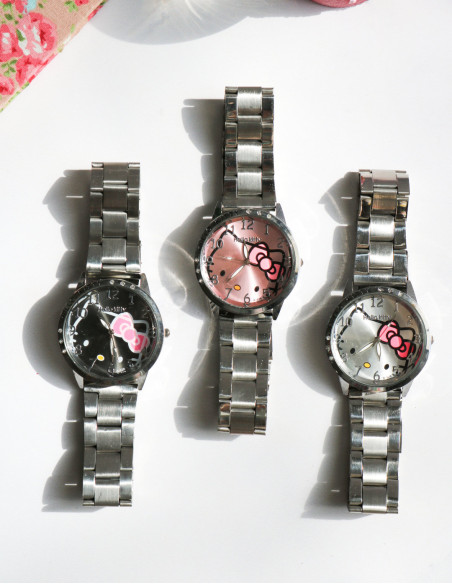 ساعت مچی فانتزی زنانه هلو کیتی