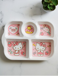 بشقاب غذاخوری کودک هلو کیتی