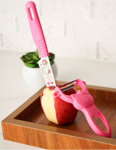 چاقو فانتزی و تیز هلو کیتی