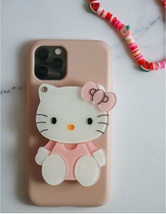 آینه قاب گوشی هلو کیتی