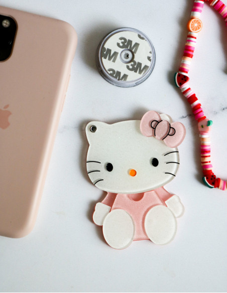 آینه قاب گوشی هلو کیتی