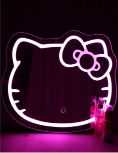 آینه چراغدار هلو کیتی