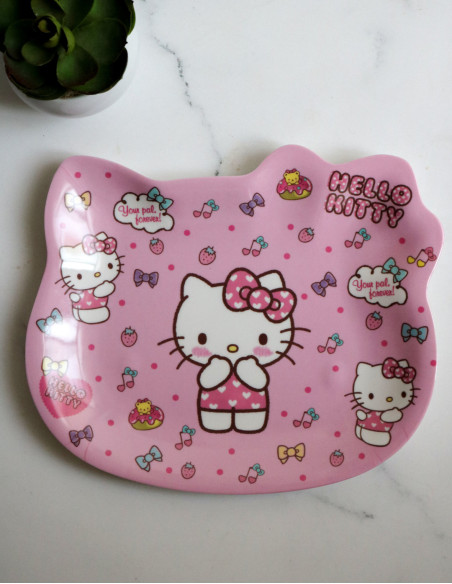 بشقاب غذاخوری هلو کیتی