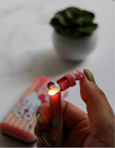 ست جاسیگاری وفندک هلو کیتی