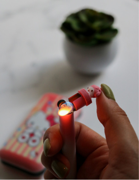 ست جاسیگاری وفندک هلو کیتی