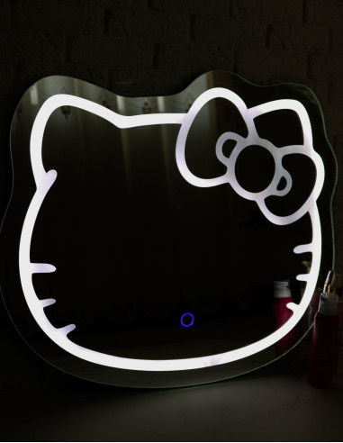آینه چراغدار هلو کیتی