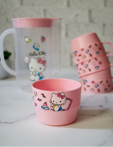 پارچ و لیوان پیک نیکی هلو کیتی