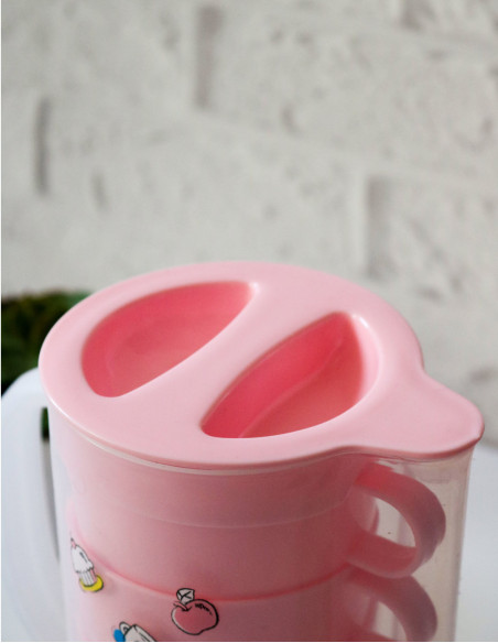 پارچ و لیوان پیک نیکی هلو کیتی